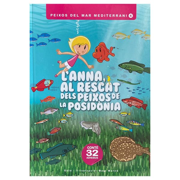 Llibre ‘L’Anna al rescat dels peixos de la Posidònia’